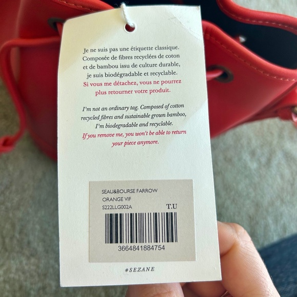 NWT Sezane Mini Farrow Bag - Picture 3 of 5